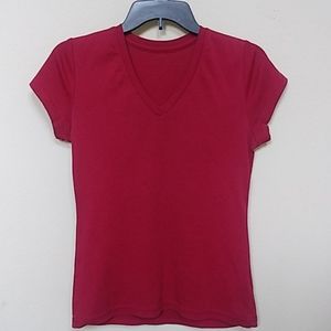 Clearance🔴Red V-neck T-Shirt